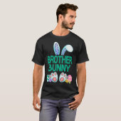 Cute Bunny Brother Bunny Cute Easter Family Matchi T-shirt (Voorkant volledig)