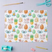 Cute Bunny Butterfly and Easter Egg Decoupage Tissuepapier (Craft)