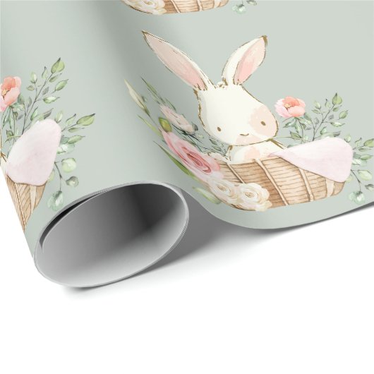 Cute Bunny Cadeaupapier (Rol Hoek)