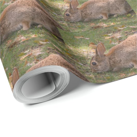 Cute bunny cadeaupapier (Rol Hoek)