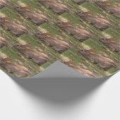 Cute bunny cadeaupapier (Hoek)