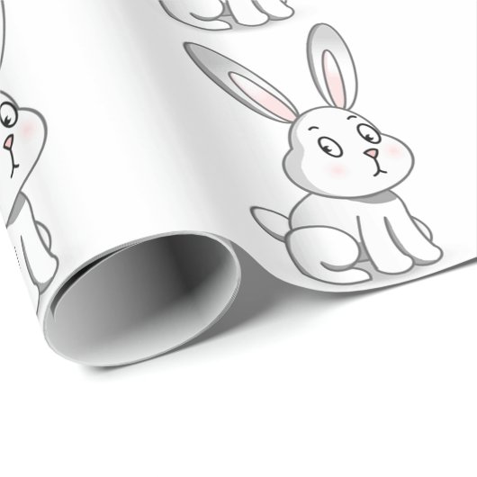 Cute Bunny Cadeaupapier (Rol Hoek)