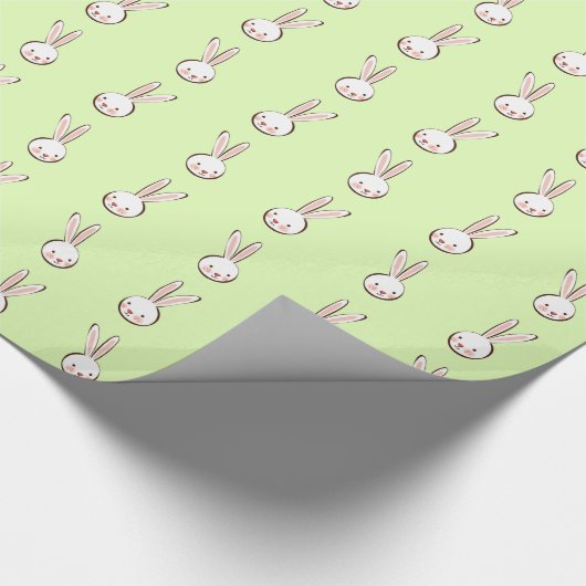 Cute Bunny Cadeaupapier (Hoek)