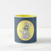 Cute Bunny Cartoon Kids Drinkaccessoires Mok (Midden)