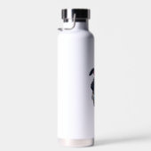 Cute Bunny Ear Saint Bernard Dog Easter Egg Owner Waterfles (Rechts)