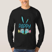 Cute Bunny Ears Easter Pappy Matching Egg Hunter M T-shirt (Voorkant)