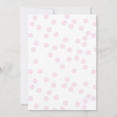 Cute Bunny Ears | Uitnodiging tot het uitzenden va (Achterkant)