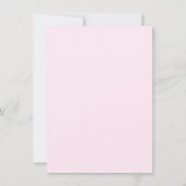 Cute Bunny  Easter BRUNCH & HUNT Kaart (Achterkant)