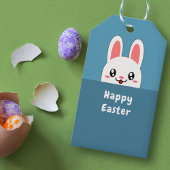 Cute Bunny Easter Cadeaulabel