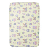Cute Bunny Easter Egg Bath Mat (Voorkant Verticaal)