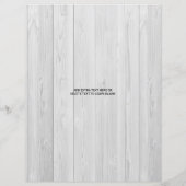 Cute Bunny Easter Egg Hunt Invitation Flyer (Achterkant)