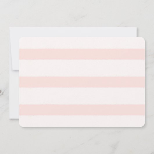 Cute Bunny Easter Holiday Brunch Kaart (Achterkant)