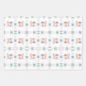 Cute Bunny Easter Inpakpapier Vel (Voorkant)