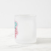 Cute Bunny Egg Hip Hop Happy Pasen Matglas Koffiemok (Center)