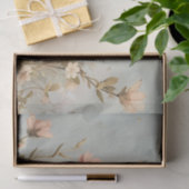 Cute Bunny Eggs Flowers Easter  Tissuepapier (Geschenk)