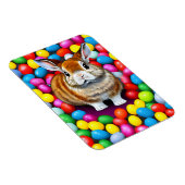 Cute Bunny en Jellybeans Magneet (Rechterzijde)
