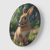 Cute Bunny Engelse cottage tuin Pasen Grote Klok (Hoek)