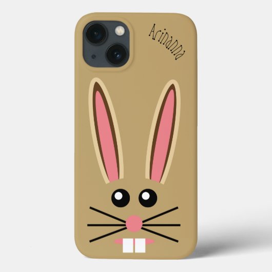 Cute Bunny Face  Case-Mate iPhone Case (Achterkant)