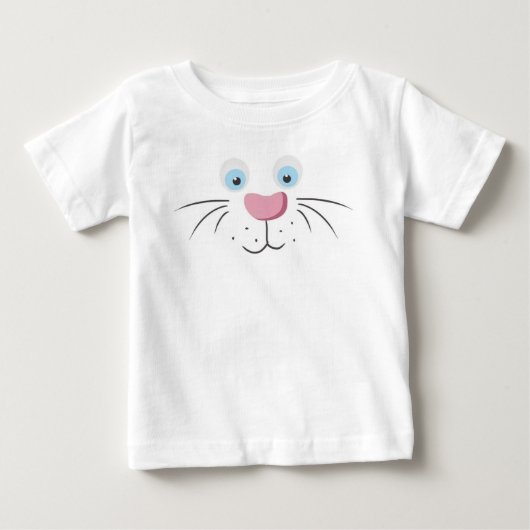Cute Bunny Face Pink Nose (Voorkant)