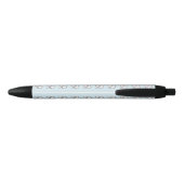 Cute Bunny Face Rabbit Pattern Zwarte Inkt Pen (Achterkant)