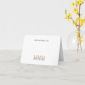 Cute Bunny folded Birthday Card for Kids Kaart (Gele Bloem)