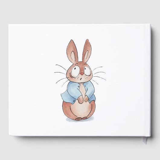 Cute bunny gastenboek (Achterkant)