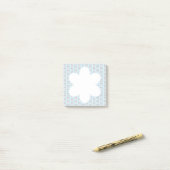 Cute Bunny Gezicht Konijn Patroon Post-it® Notes (Op bureau)
