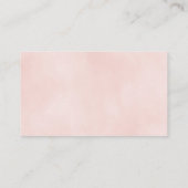 Cute Bunny Girl Books for Baby  Informatiekaartje (Achterkant)