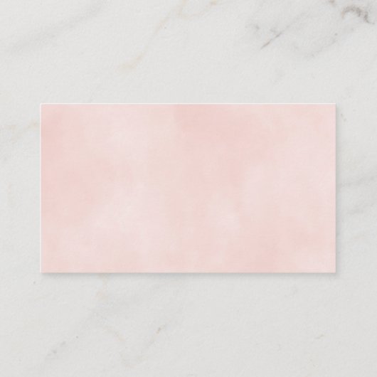 Cute Bunny Girl Books for Baby  Informatiekaartje (Achterkant)