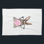 Cute Bunny Glasses Bubblegum Easter Day Girls Kids Theedoek<br><div class="desc">Cute Bunny Glasses Bubblegum Easter Day Girls Kids Boys T-Shirt</div>