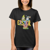 Cute Bunny Gnome Easter Day Eggs Gnomes Easter 202 T-shirt (Voorkant)