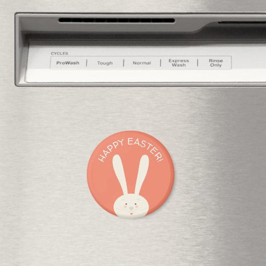 Cute Bunny Happy Easter Eggs Hunt Party Magnet (Insitu (Vaatwasser))
