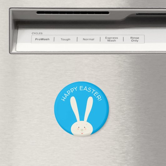 Cute Bunny Happy Easter Eggs Hunt Party Magnet (Insitu (Vaatwasser))