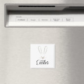 CUTE BUNNY HAPPY EASTER HOLIDAY PARTY Trendy Magneet (Insitu (Vaatwasser))