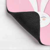 CUTE BUNNY HAPPY EASTER HOLIDAY PARTY Trendy Muismat (Hoek)
