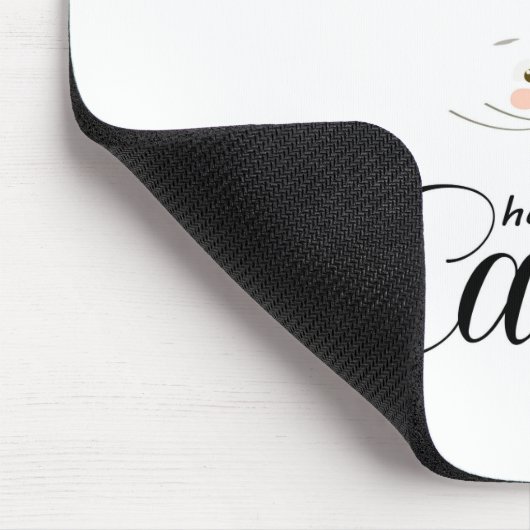 CUTE BUNNY HAPPY EASTER HOLIDAY PARTY Trendy Muismat (Hoek)