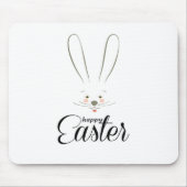 CUTE BUNNY HAPPY EASTER HOLIDAY PARTY Trendy Muismat (Voorkant)