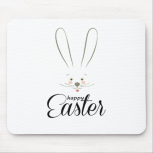CUTE BUNNY HAPPY EASTER HOLIDAY PARTY Trendy Muismat