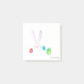 CUTE BUNNY HAPPY EASTER HOLIDAY PARTY Trendy Post-it® Notes (Voorkant)