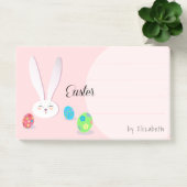 CUTE BUNNY HAPPY EASTER HOLIDAY PARTY Trendy Post-it® Notes (Kantoor)