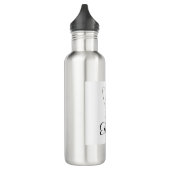 CUTE BUNNY HAPPY EASTER HOLIDAY PARTY Trendy Waterfles (Links)