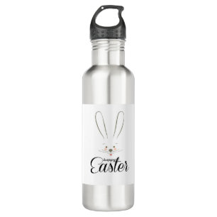CUTE BUNNY HAPPY EASTER HOLIDAY PARTY Trendy Waterfles