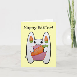  Cute Bunny - Happy Easter Kaart