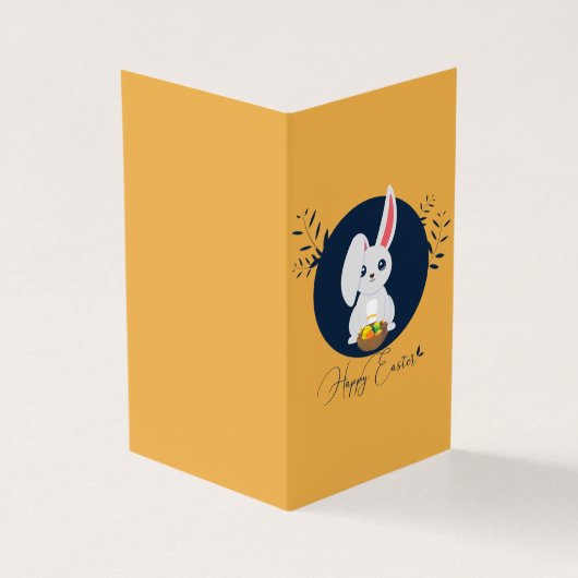 Cute Bunny Happy Paaspack van 25 Mini Kaarten (Buitenkant)