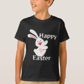 Cute Bunny Happy Pasen T-shirt (Voorkant)