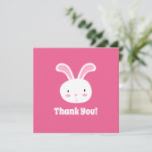 Cute Bunny Hartelijk dank (Staand voorkant)