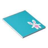 Cute Bunny Hug Notitieblok (Schuin)