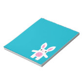 Cute Bunny Hug Notitieblok (Linkerzijde)