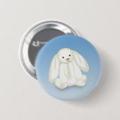 Cute Bunny Illustration Ronde Button 5,7 Cm (Voorkant /achterkant)