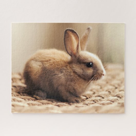 Cute Bunny, Jigzaag Puzzle Legpuzzel (Horizontaal)
